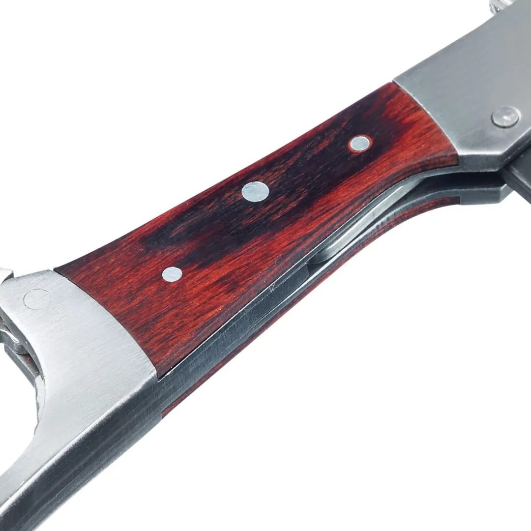 Westmark Kelnermes Agilo met flesopener - Zilver