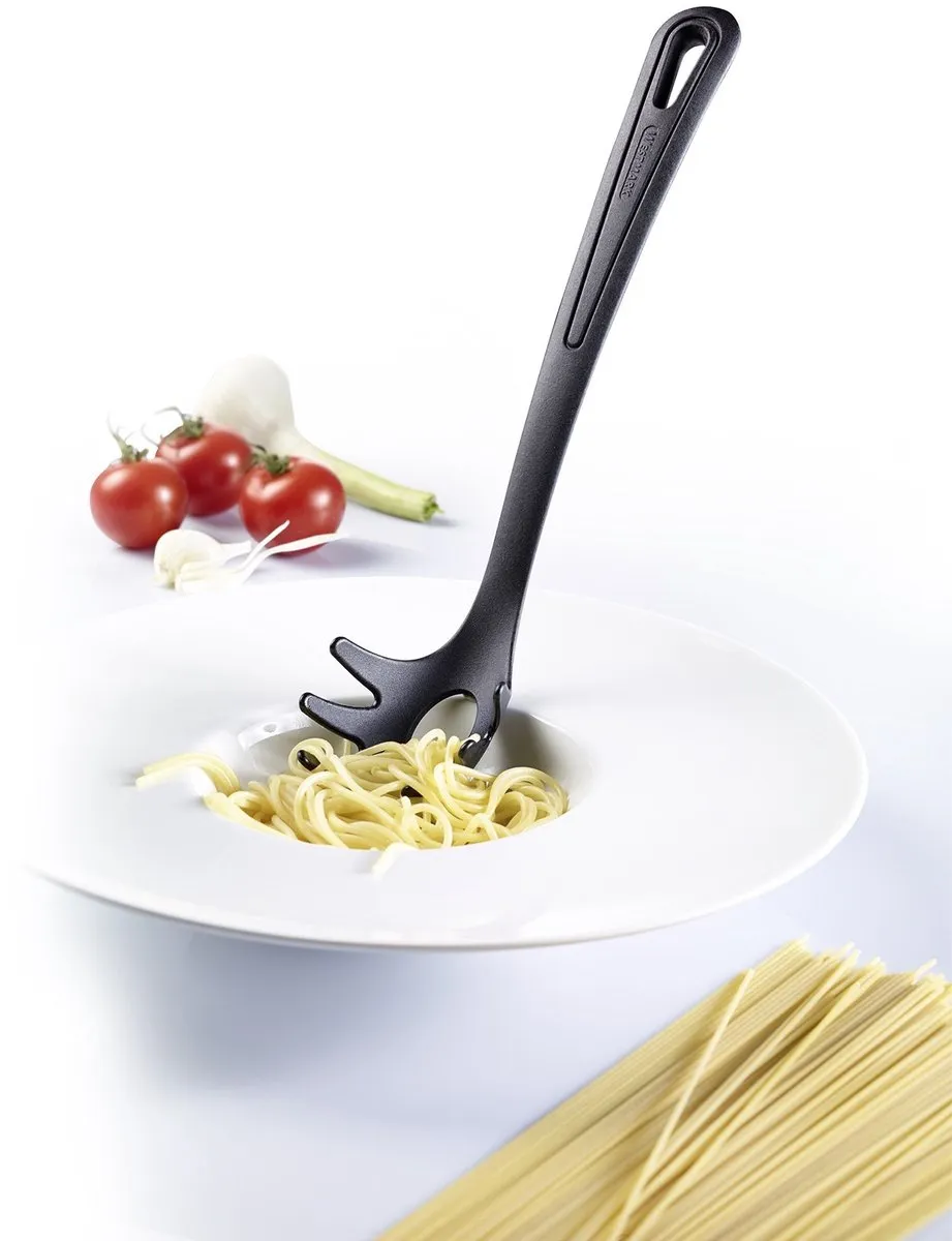 Westmark Spaghetti-/Pastalepel Gentle 30,5cm - Zwart