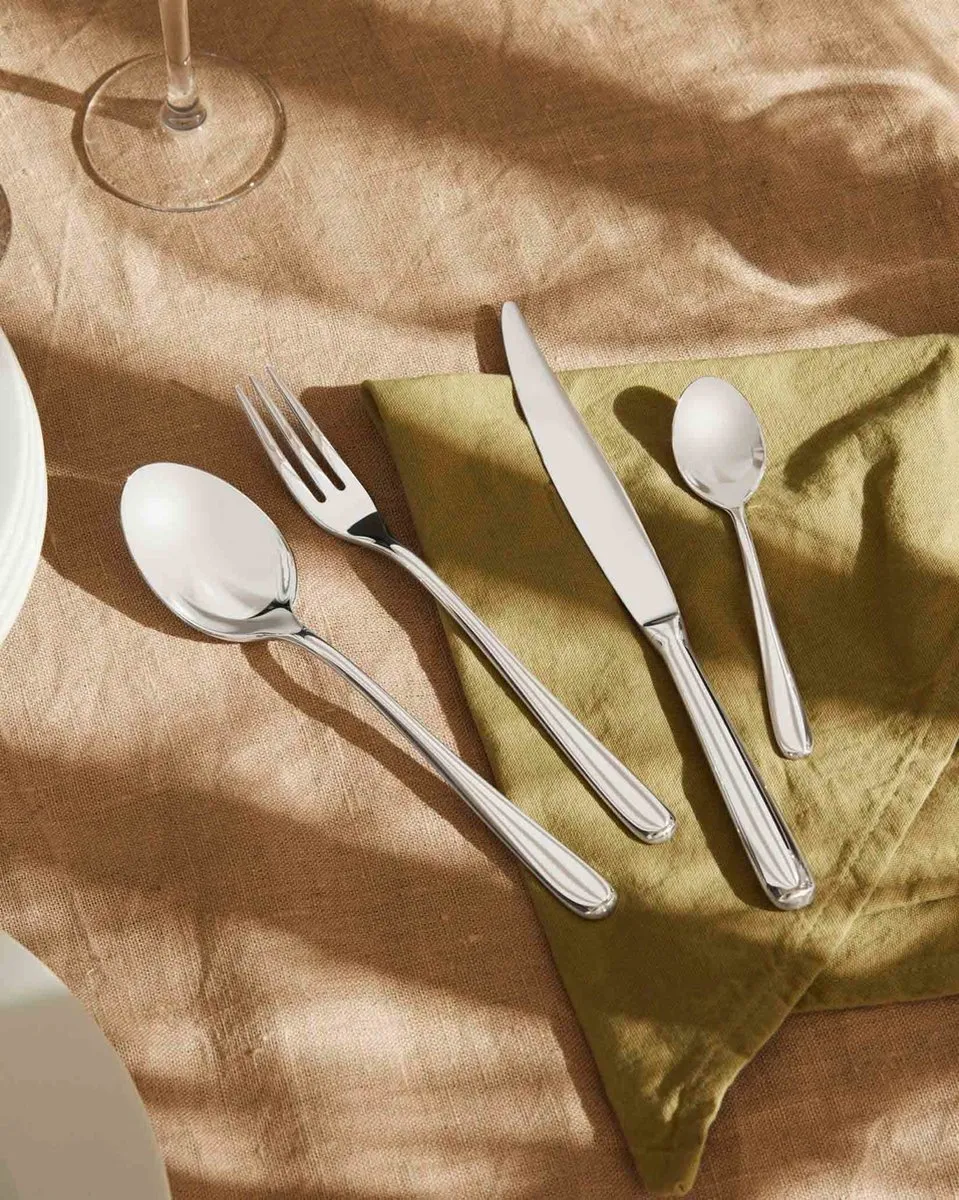 Alessi Caccia Bestekset 24-delig - Zilverkleurig