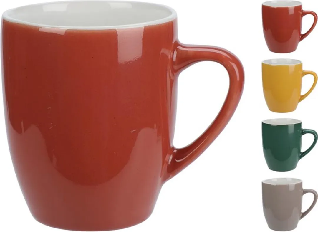 Excellent Houseware Aardewerk Beker 240ml