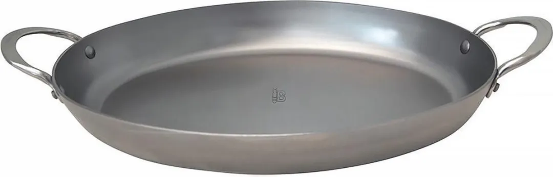 DeBuyer Mineral B Element Roosterpan 36cm - Zilver