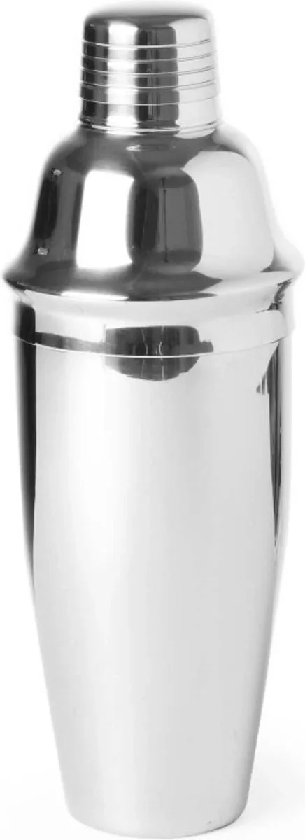 HENDI BarUp Cocktailshaker 3-delig - 0,75L - Roestvrij staal