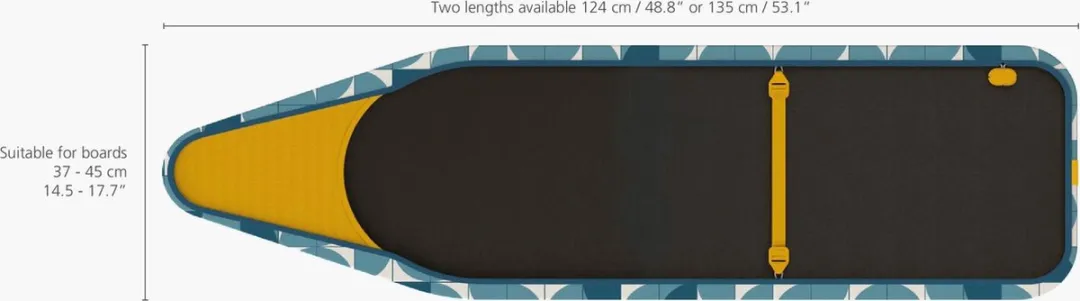 Joseph Joseph Flexa Strijkplankhoes 124cm - Blauw