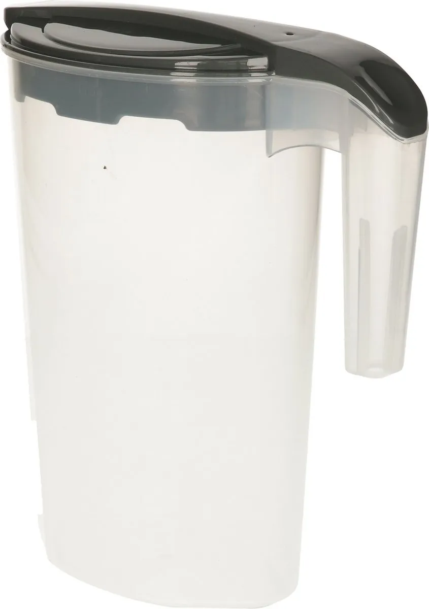 Excellent Houseware Schenkkan Antraciet 1750ml