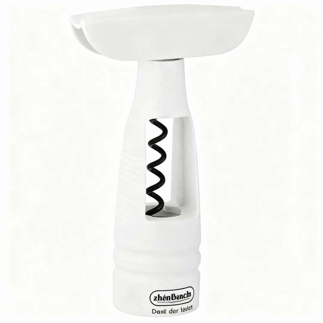 Fackelmann 49812 Kurkentrekker - 15x4cm - Zwart/Wit