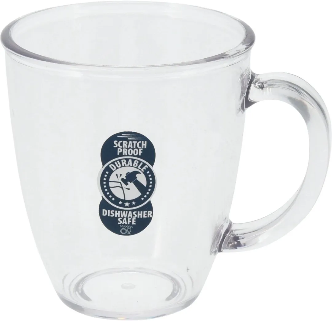 Excellent Houseware Drinkglas 380ml - Transparant - 4 Stuks