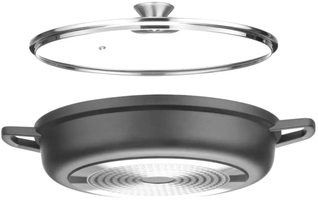 HENDI Braadpan 611012 - 4,3L - Zwart