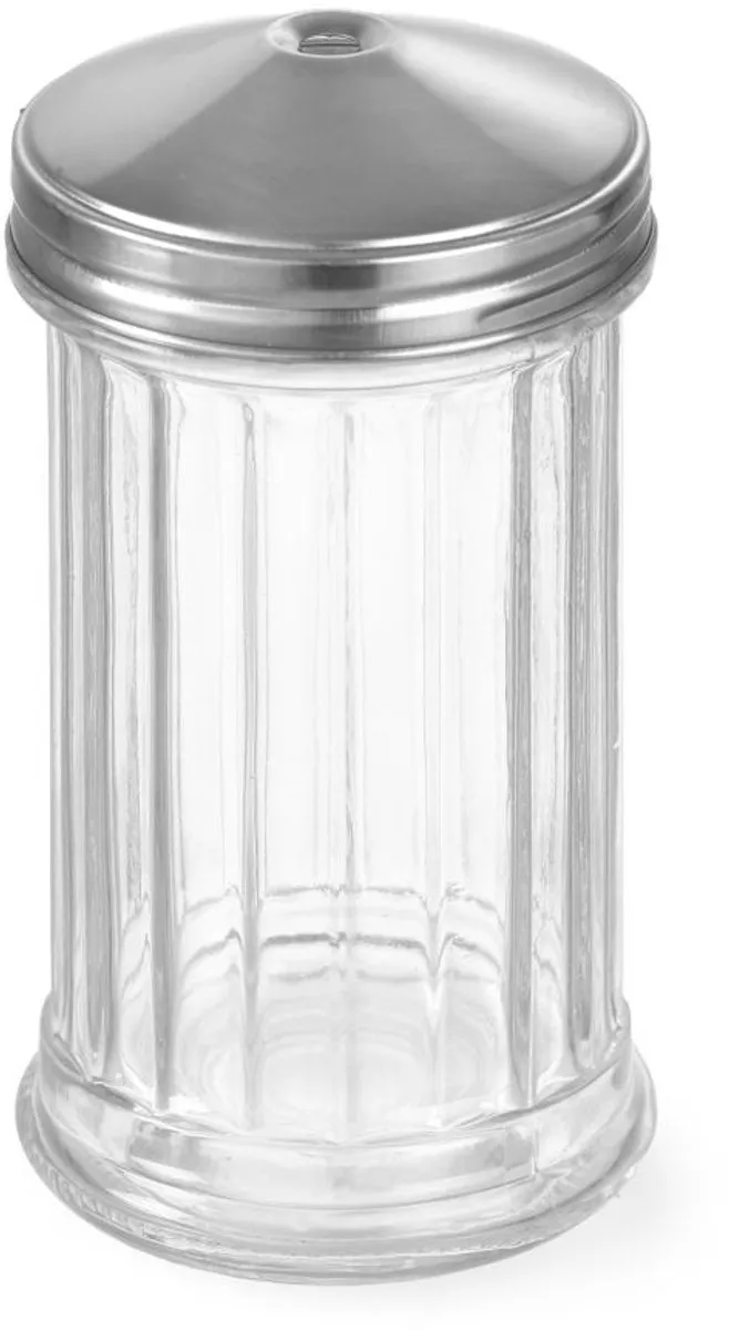 HENDI Suikerstrooiers 452455 - 6 Stuks - 0,355L - Grijs