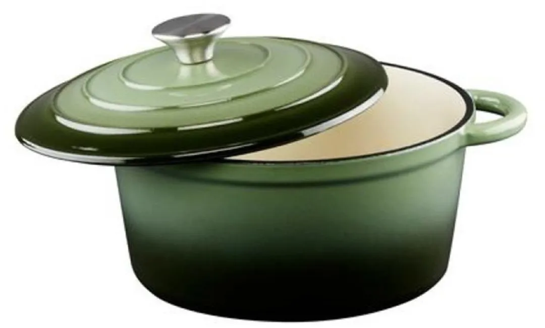 Alpina Gietijzeren Stoofpan 3,8L - Ø24cm Groen