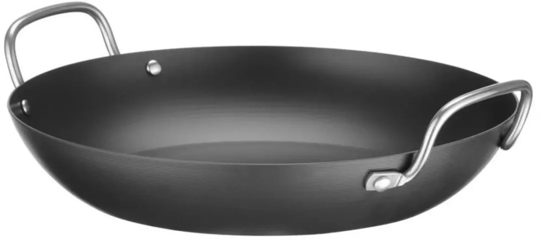 Hendi Serveerpan Carbon Staal Ø243mm