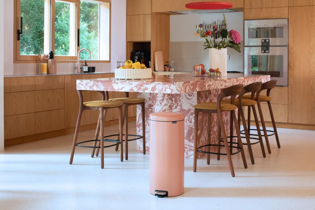 Brabantia NewIcon Prullenbak 30L - Warm Copper