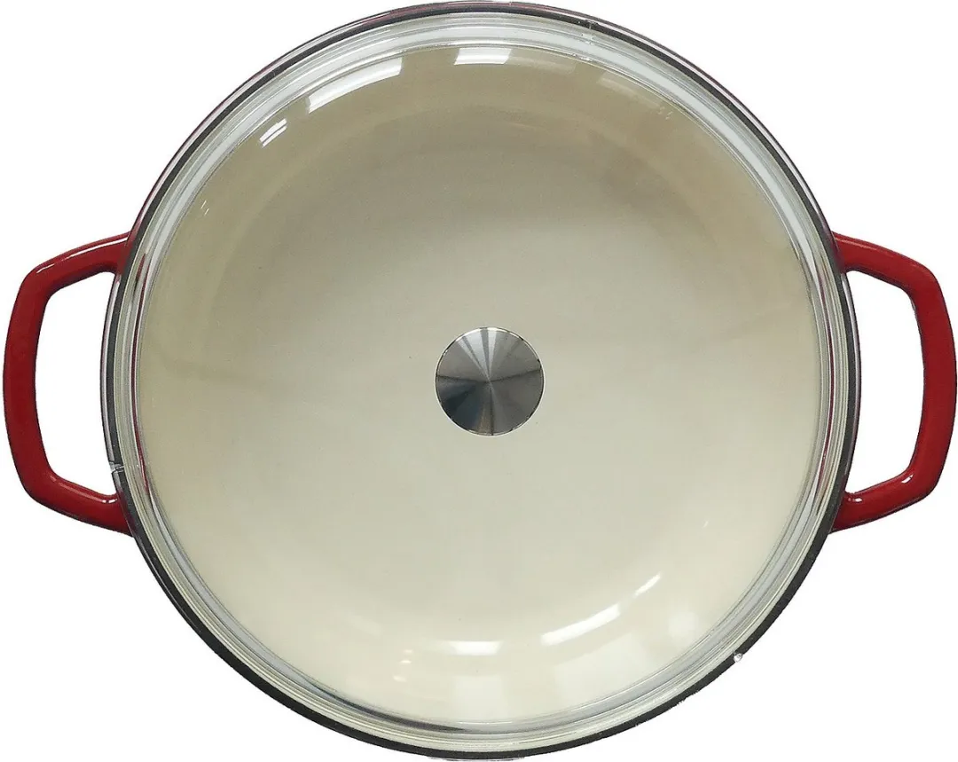 Kela Calido Stoofpan Gietijzer 28cm - 3.8L - Rood