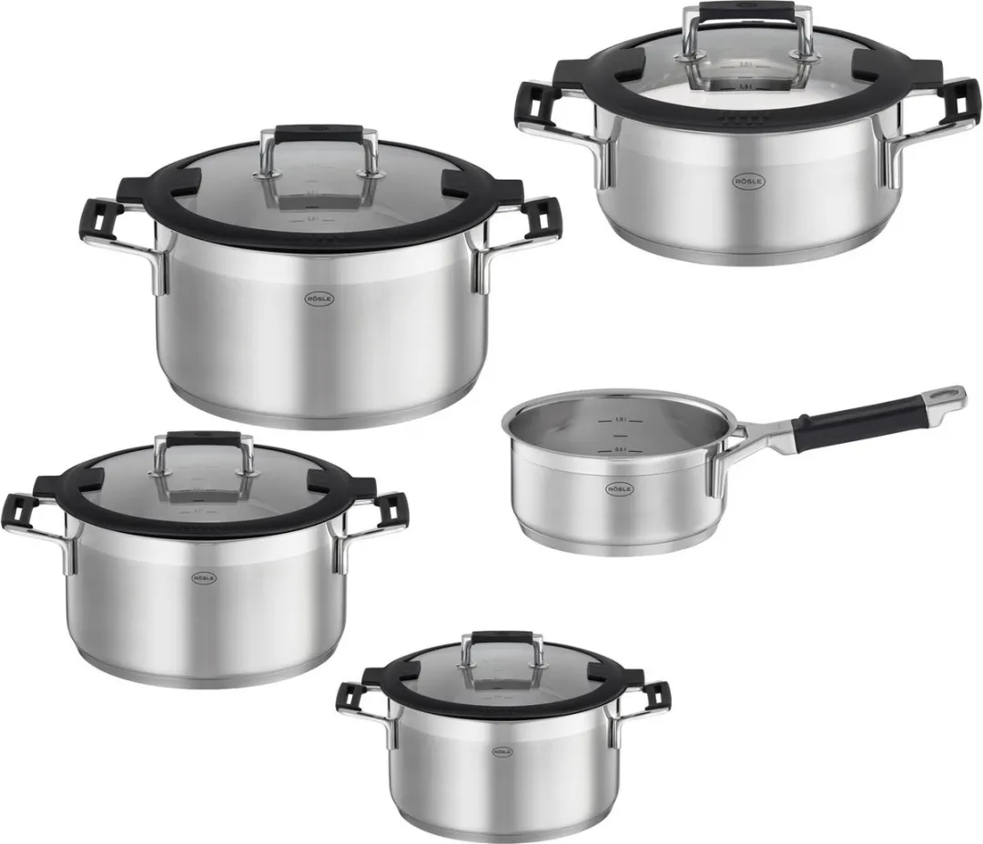 Rösle Silence Pro Pannenset 5-delig