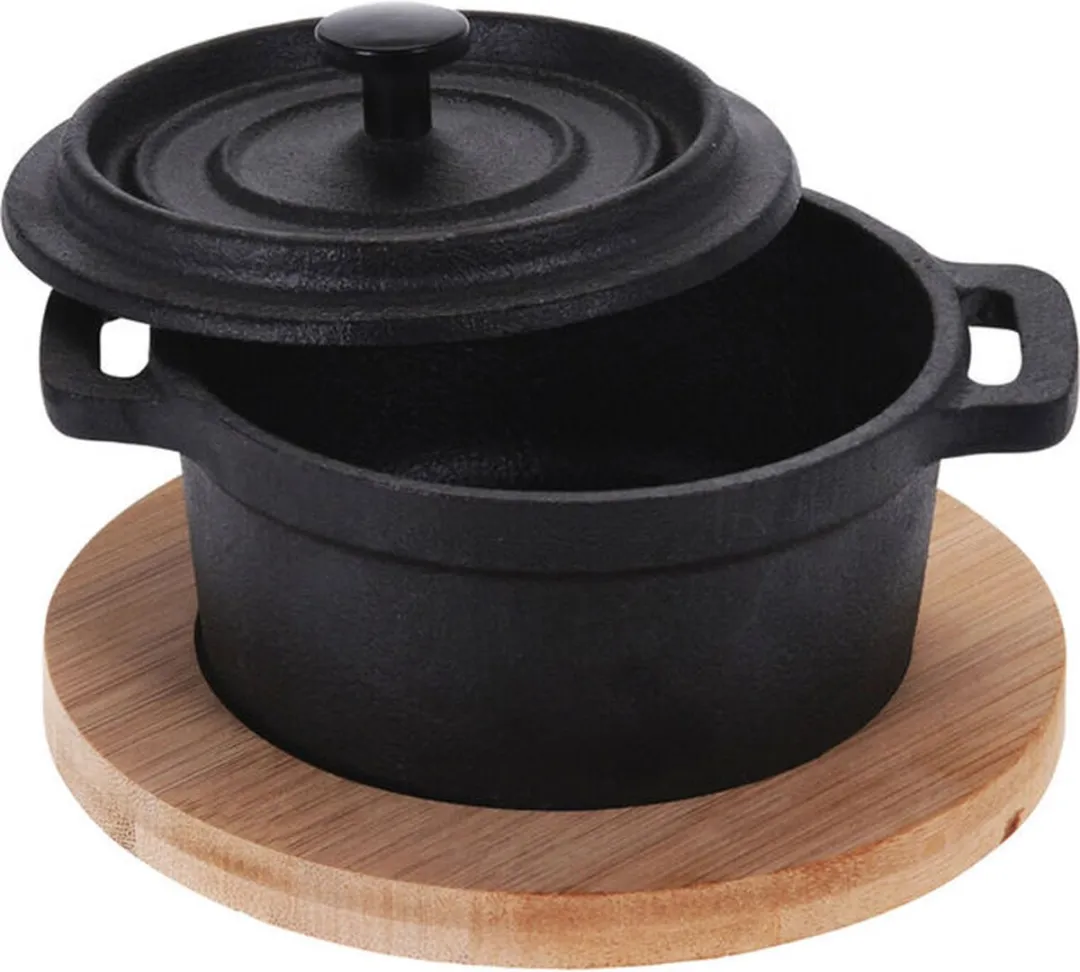 Excellent Houseware Gietijzeren Pannetje 0.20L