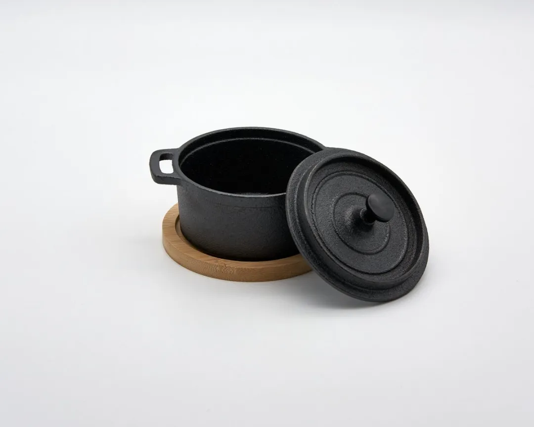 Excellent Houseware Gietijzeren Pannetje 0.20L - Zwart - afbeelding 3 van 6