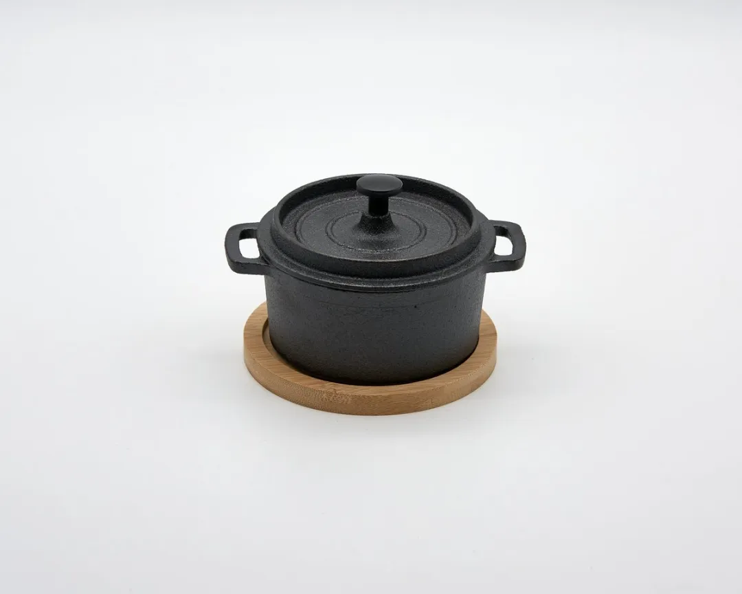Excellent Houseware Gietijzeren Pannetje 0.20L - Zwart - afbeelding 4 van 6
