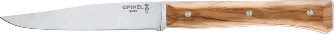 Opinel Facette Tafelmessenset 11cm - 4-delig - Glanzend Olijfhout - afbeelding 6 van 6