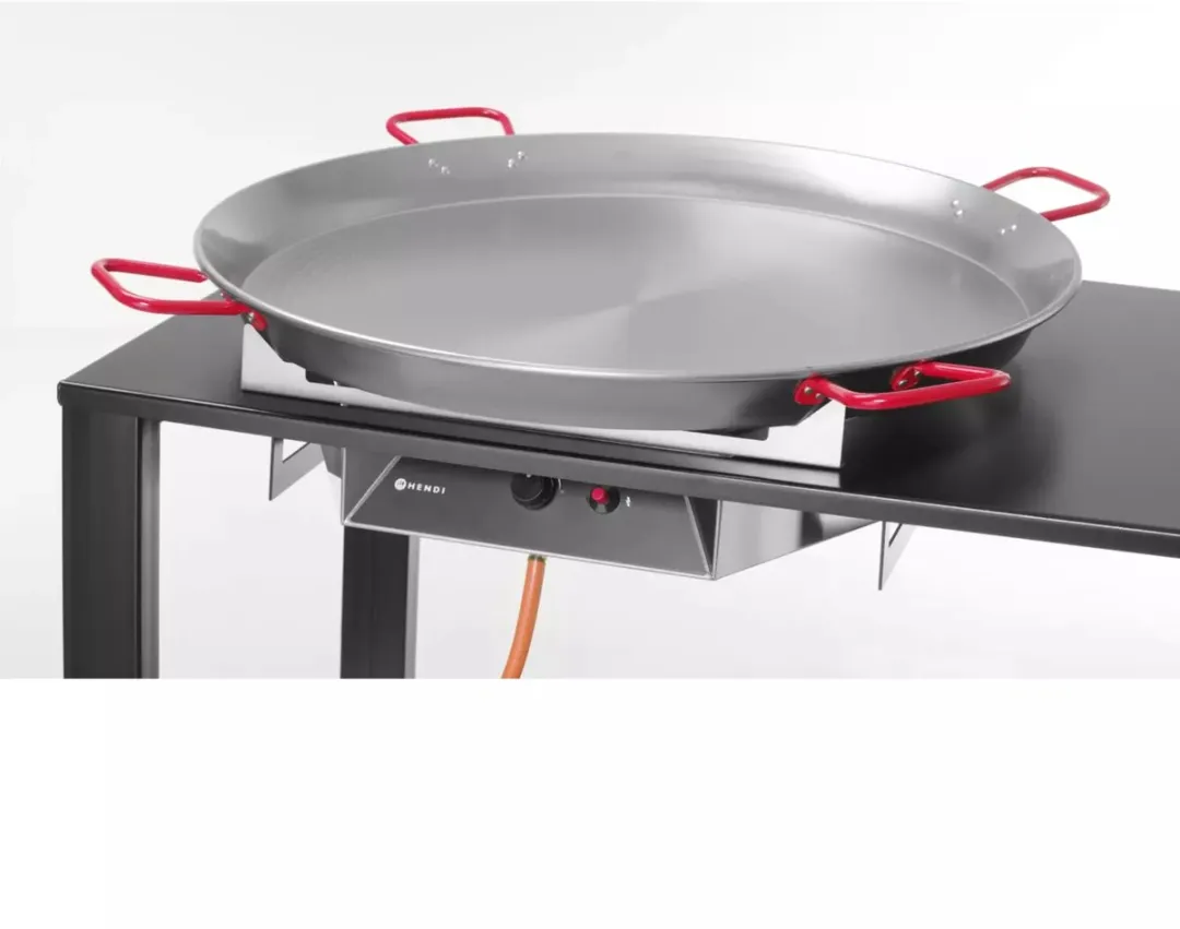Hendi Fiesta XL Gasbarbecue 80cm - Paella & Showcooking - Rvs - afbeelding 6 van 6