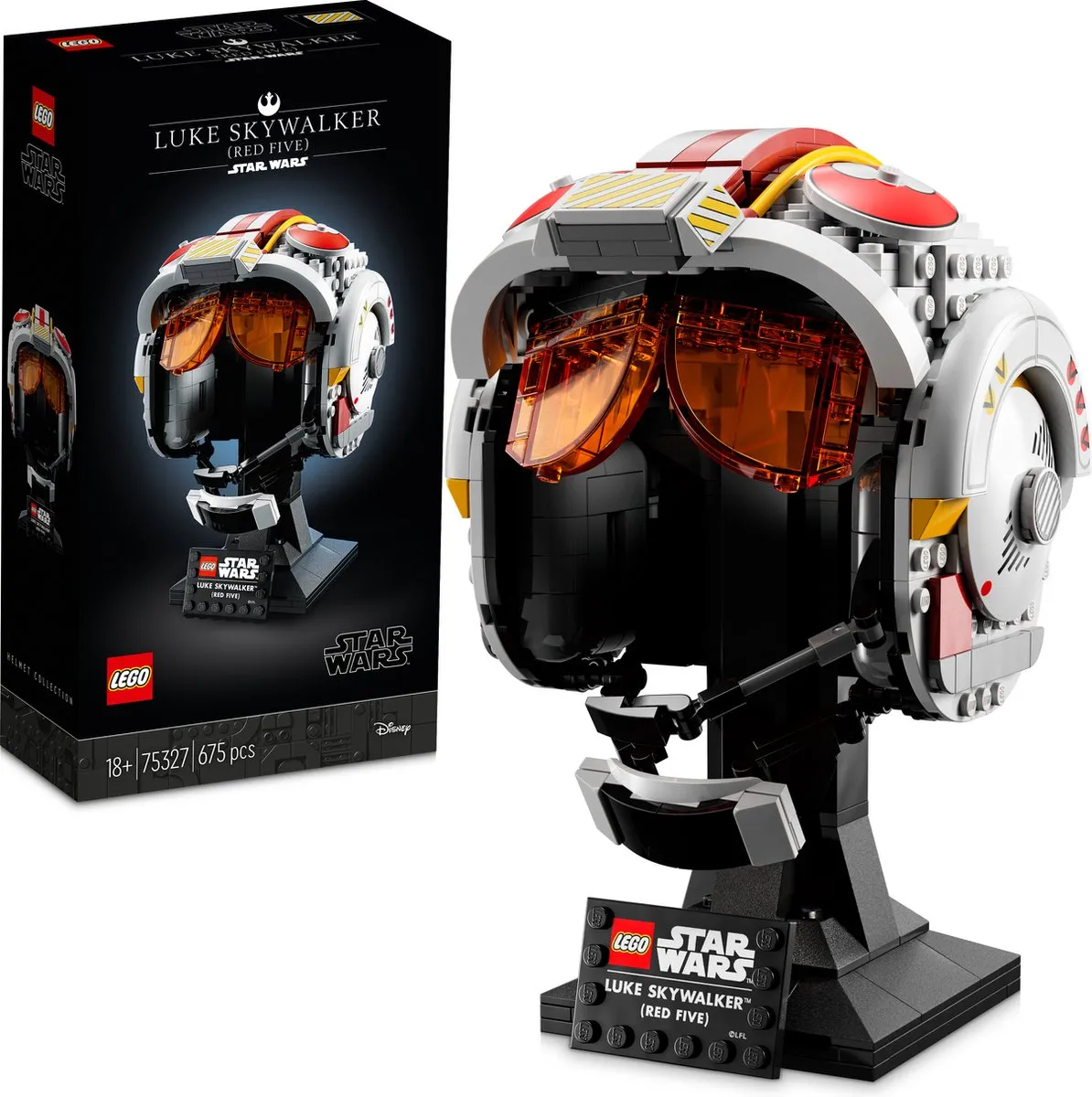LEGO Star Wars Luke Skywalker Helm 75327 - 675 Stukken