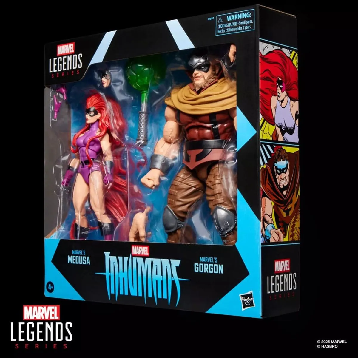 Hasbro Marvel Legends Medusa & Gorgon HASG1870 - 15cm Multicolor - afbeelding 6 van 6