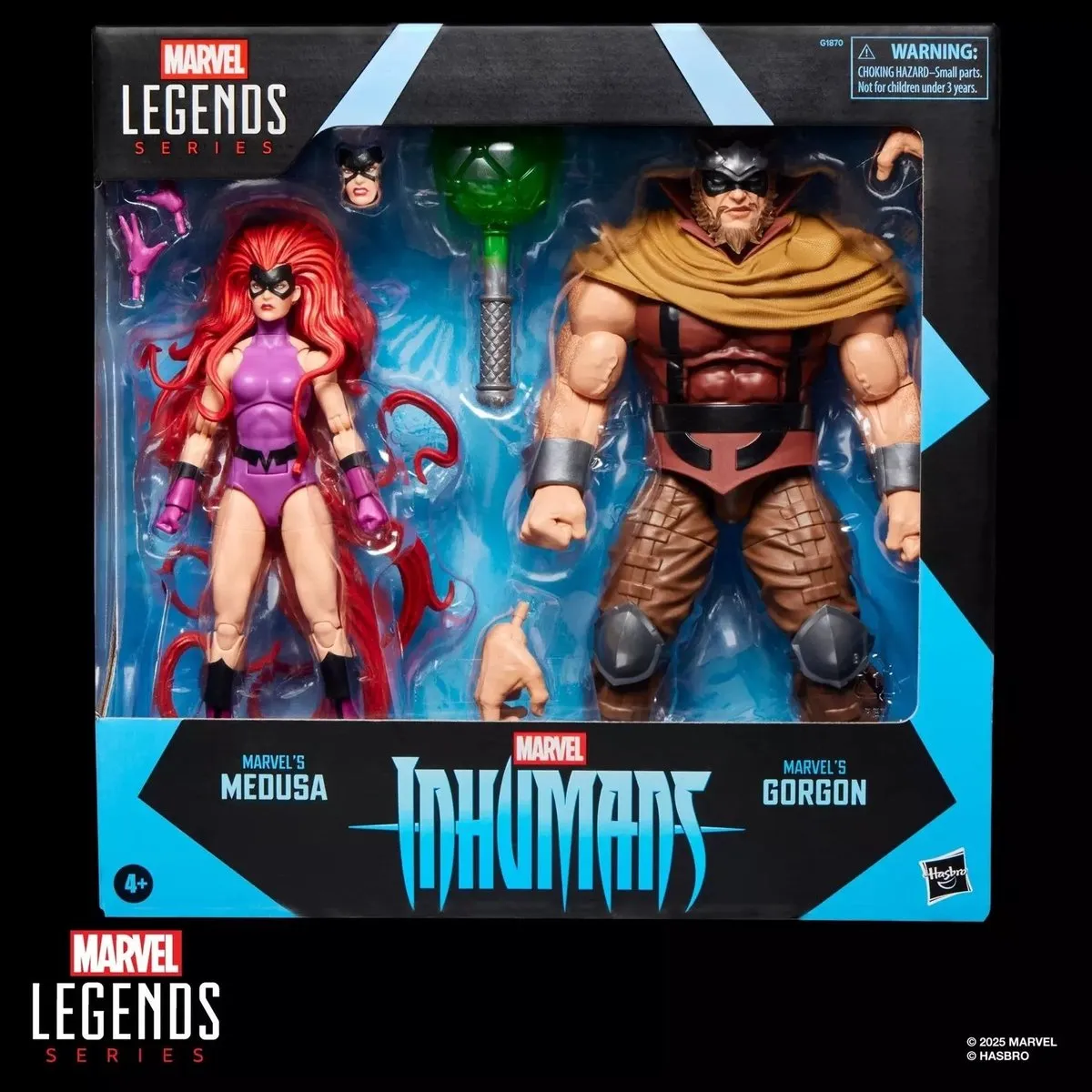 Hasbro Marvel Legends Medusa & Gorgon HASG1870 - 15cm Multicolor