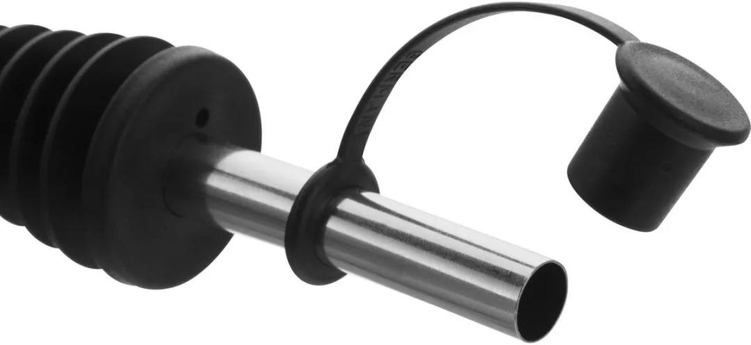Westmark Inox Eco-Pour Schenktuit 2 Stuks - Zilver/Zwart