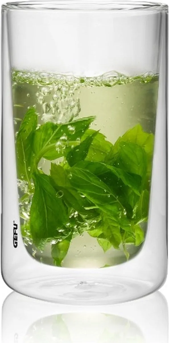 GEFU Thermoglas MIRA 350ml - Set van 2 - Transparant