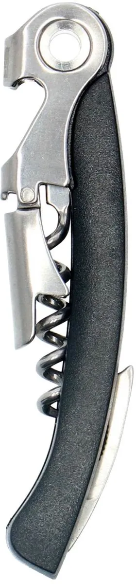 Vacu Vin Kurkentrekker | Dubbel scharnierend | Zwart