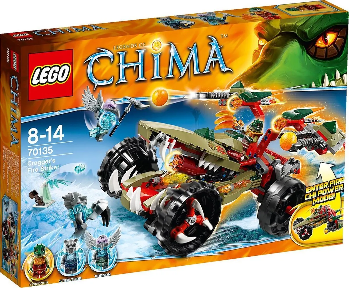LEGO Chima Cragger's Fire Striker 70135