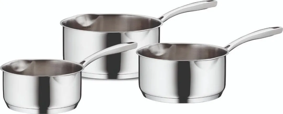 Kela Steelpannenset RVS 3-delig