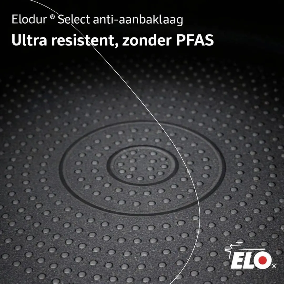 Fackelmann Elo 7531626 Koekenpan 16cm - Anti-aanbak - Zwart