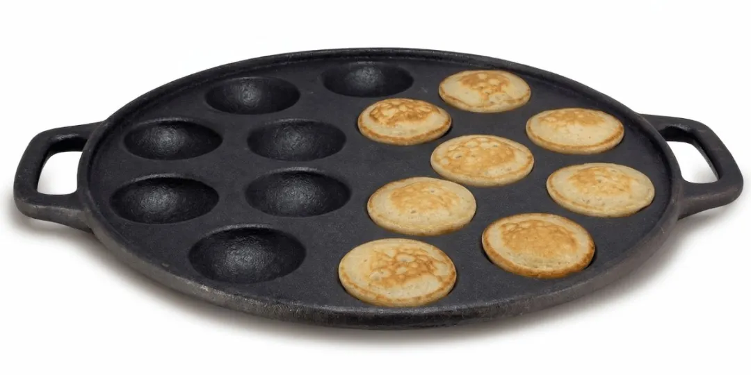 Cookinglife Poffertjespan Gietijzer 24cm