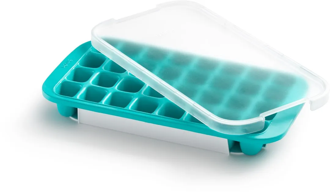 Lékué IJsblokjesvorm 32 Stuks - Turquoise