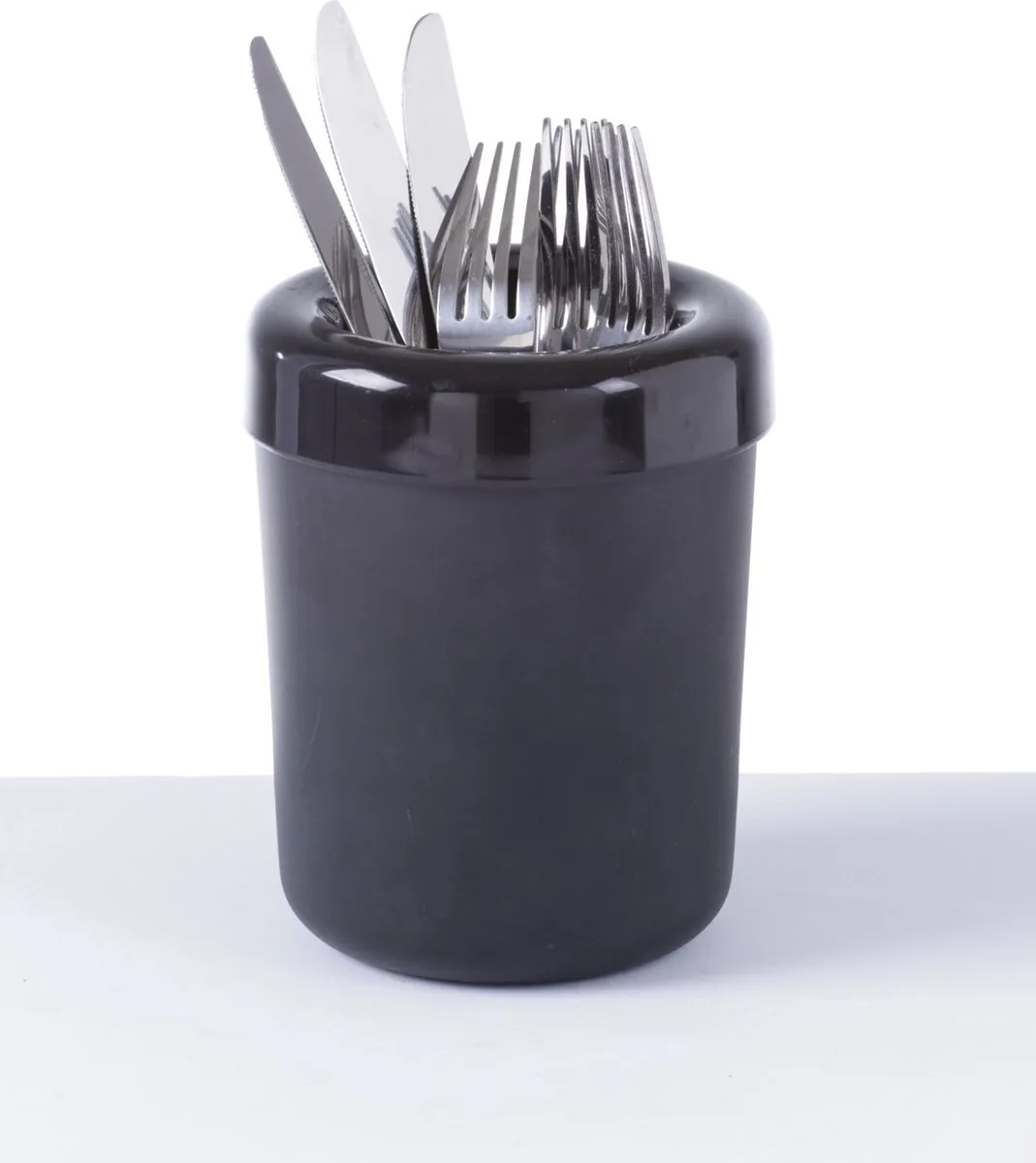 HENDI 421574 Tafelafvalbak - Zwart - Ø13cm x 16cm