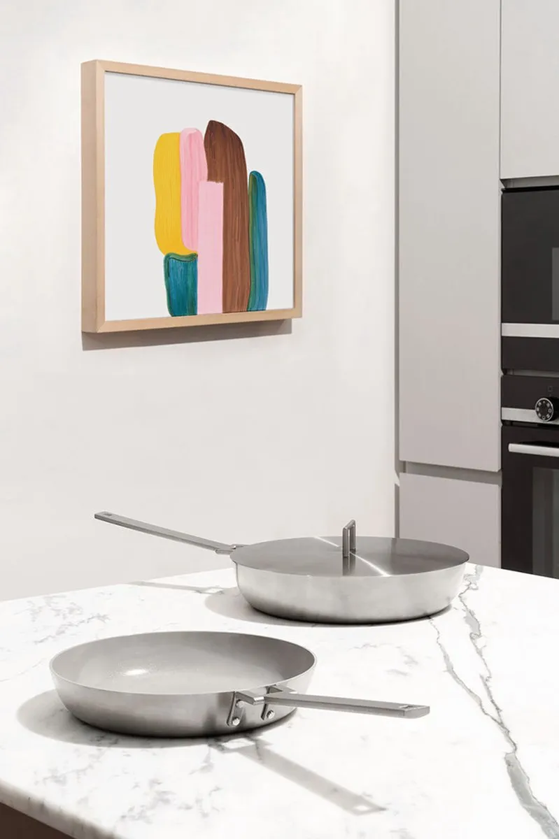 Alessi Convivio DC110/28 Koekenpan 28cm - Zilver