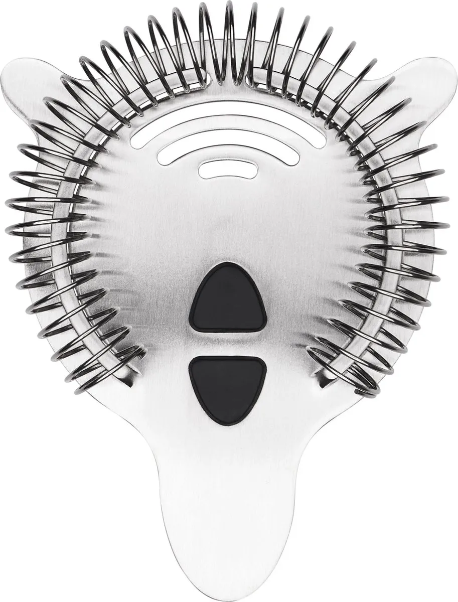 OXO Cocktailzeef SteeL - 8,8 cm - Grijs/Zwart