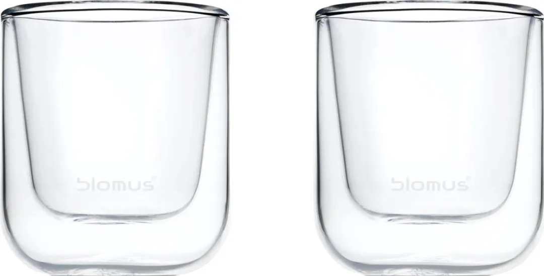 Blomus NERO Dubbelwandige Glazen Espresso 80ml