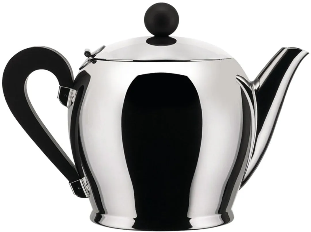 Alessi Officina Theepot 1.22L - Zilvergrijs