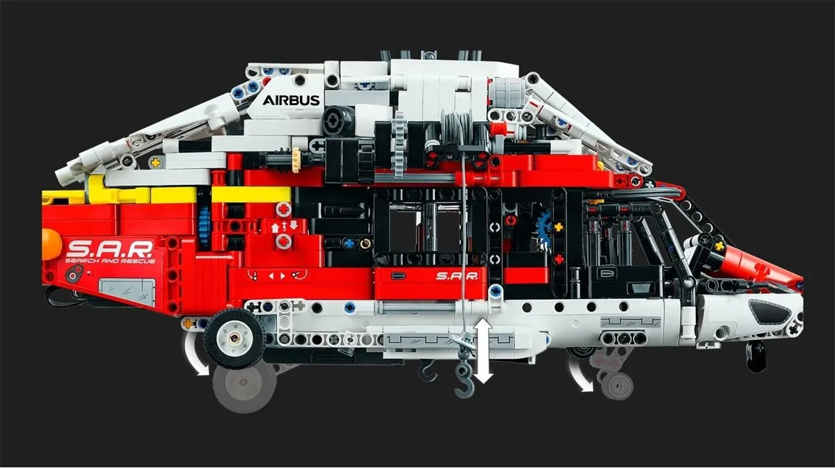 LEGO Technic Airbus H175 Reddingshelikopter 42145