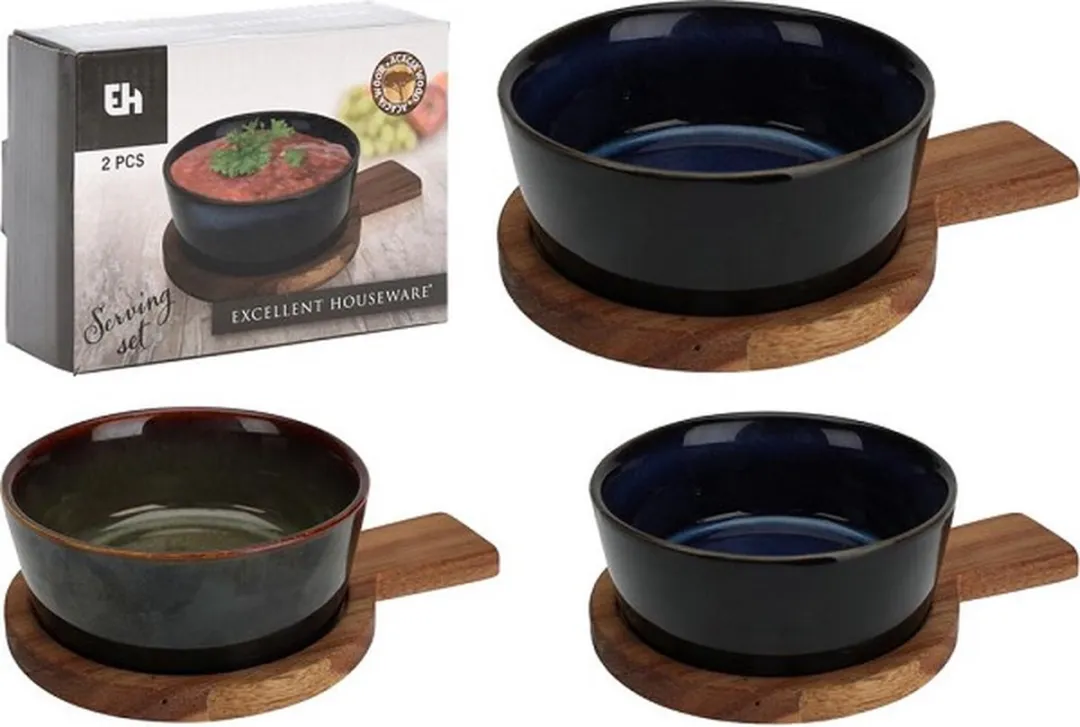 Excellent Houseware Serveerset 2-delig