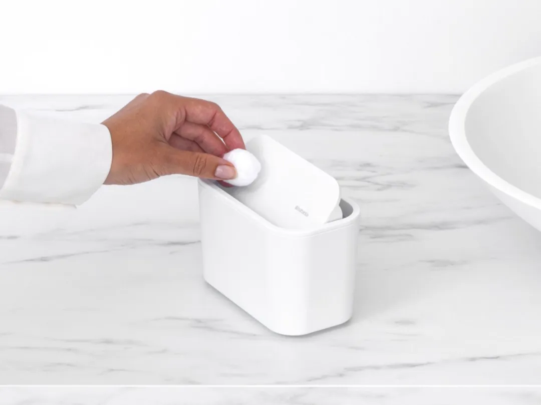 Brabantia MindSet Badkamer Afvalbakje 1.28L - Wit