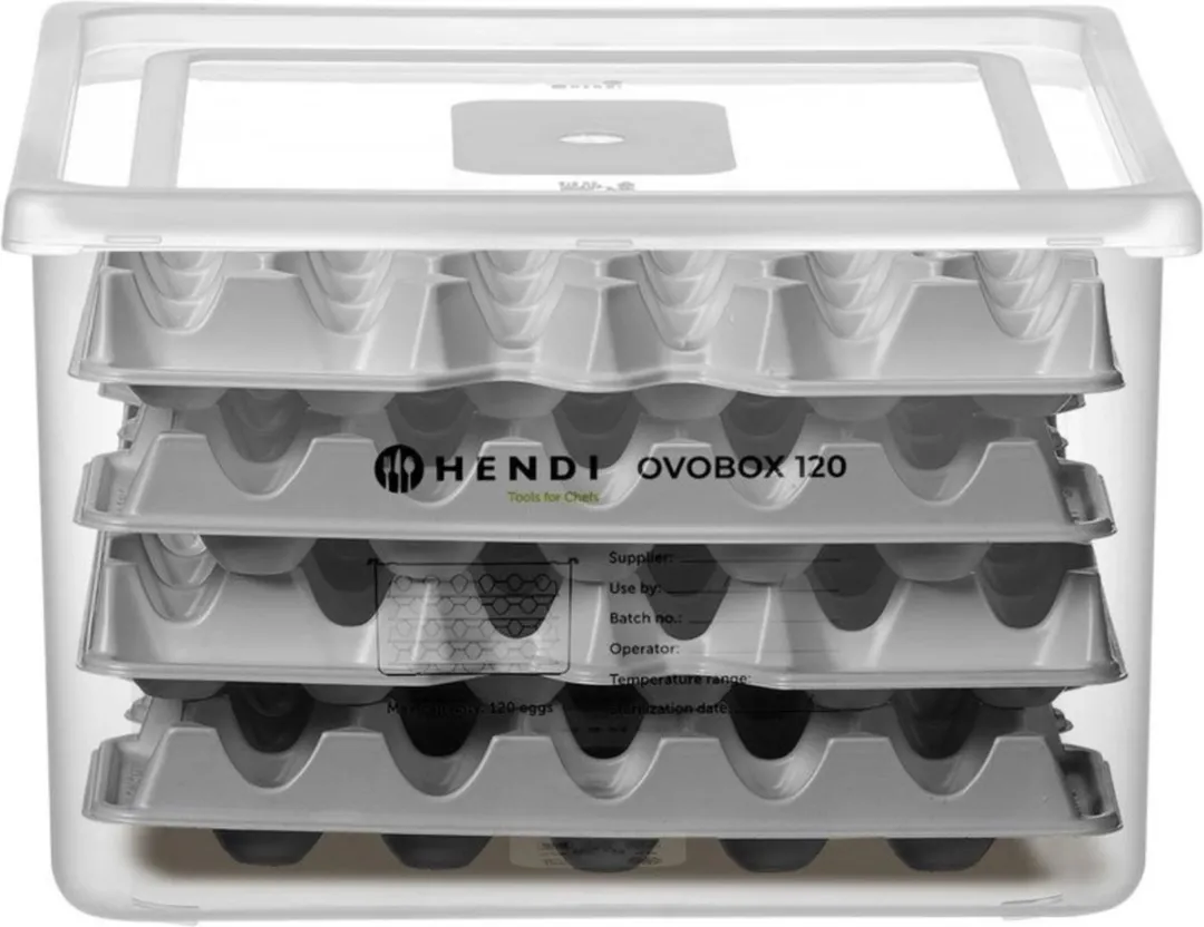 HENDI OVOBOX 120 Eiercontainer GN 2/3 - 18L - RVS
