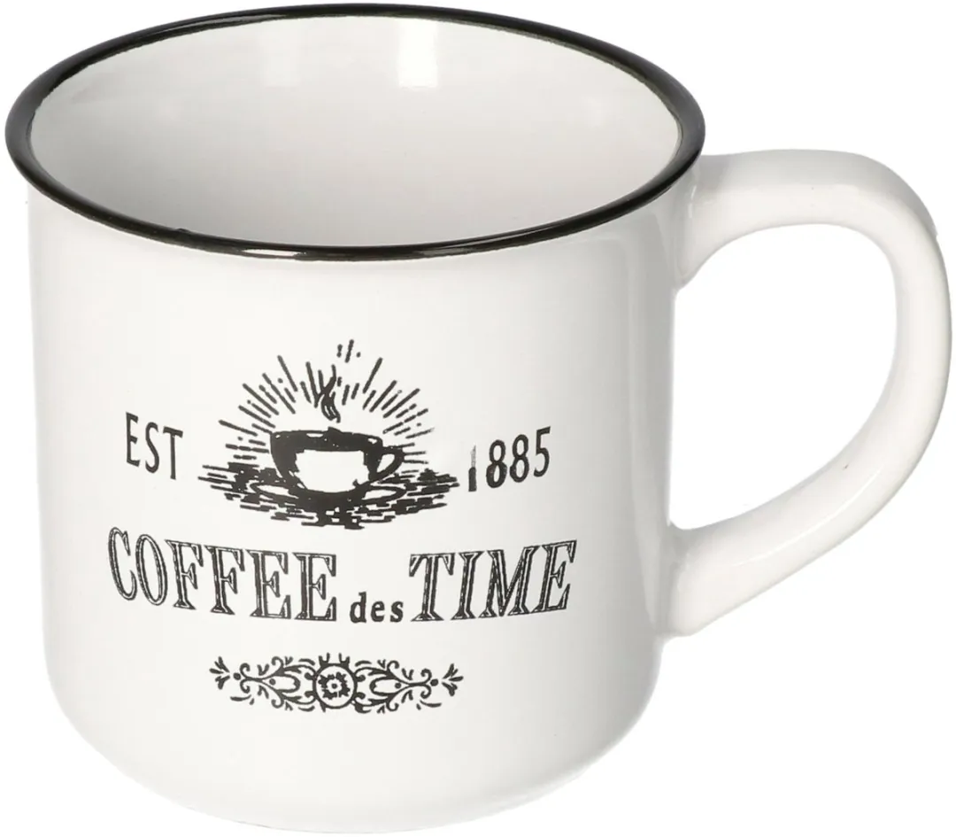 Excellent Houseware Koffiemok Cosy - 6 Stuks - 330ml - Multi