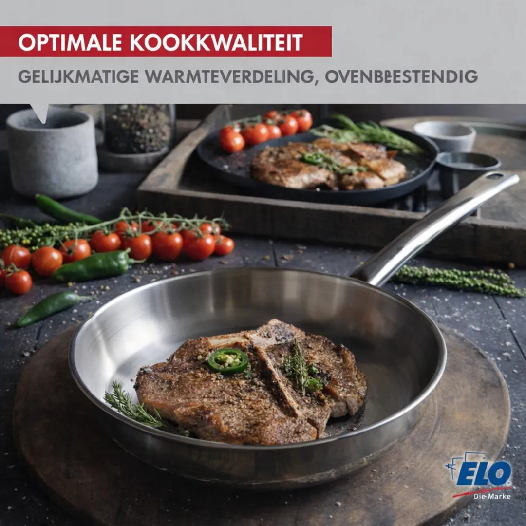 Fackelmann Elo Profi Brillant Keukenset 4-delig - 24/28/32cm + 16cm