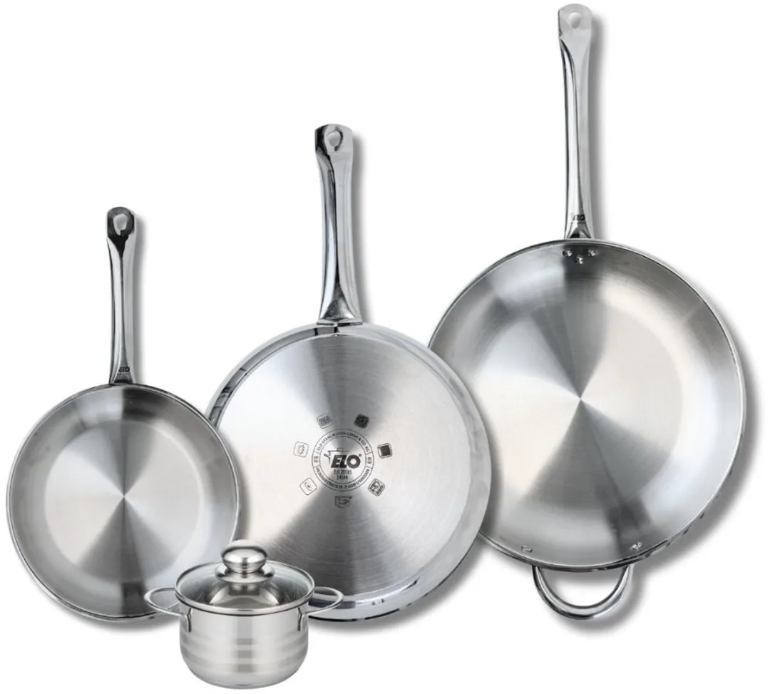 Fackelmann Elo Profi Brillant Keukenset 4-delig - 24/28/32cm + 16cm