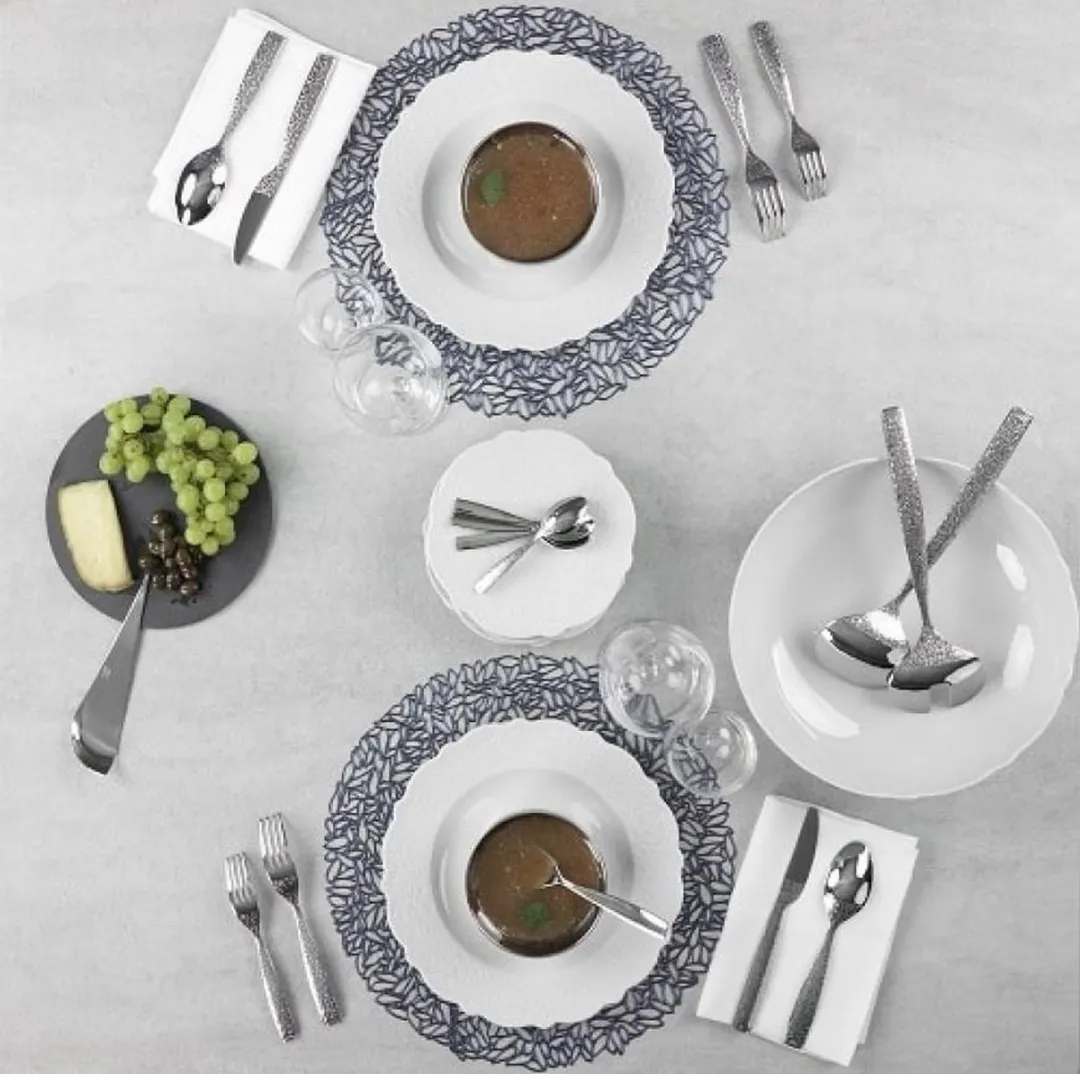 Alessi MW03/5 Dessertvork - Zilver