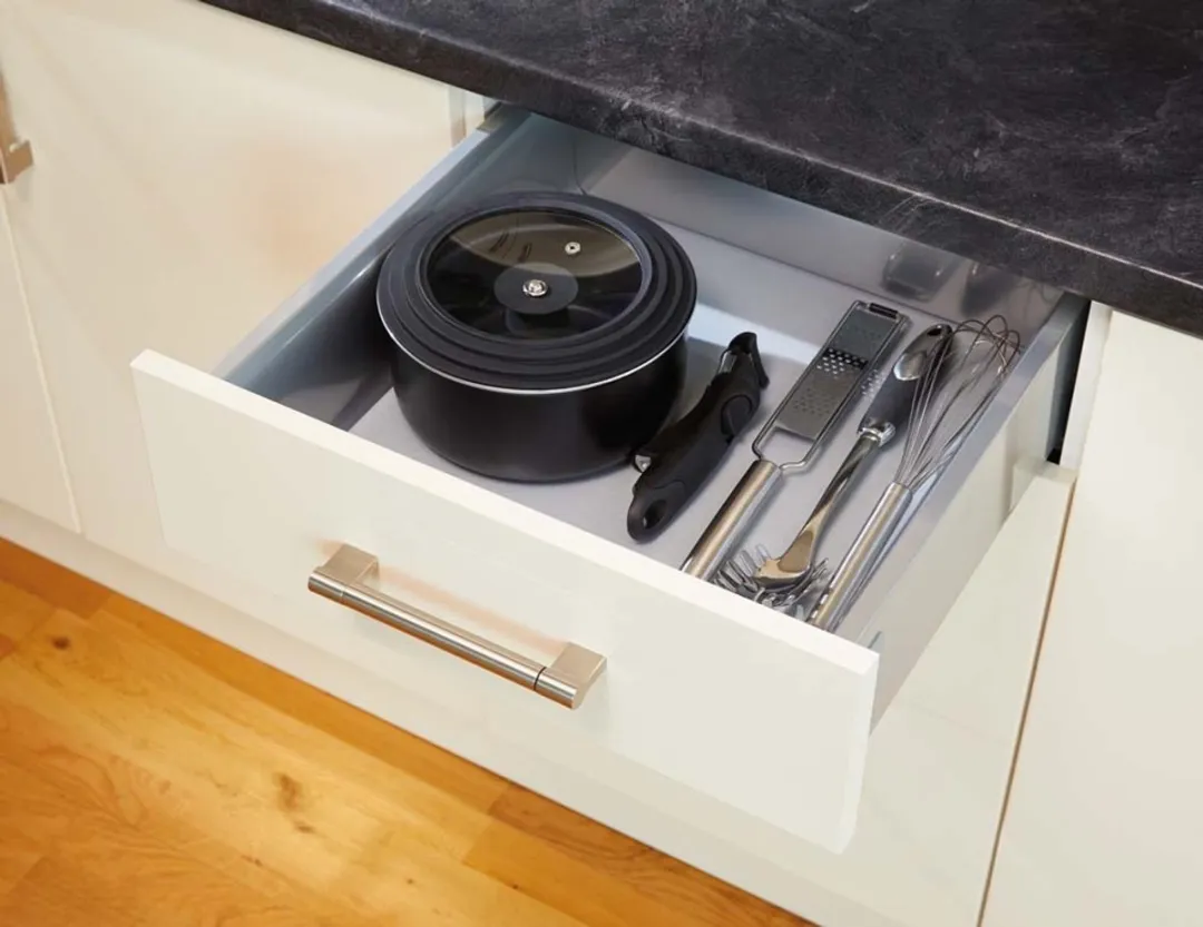 MasterClass Smart Space Pannen Set 5-delig - Inductie-veilig - Zilver - afbeelding 6 van 6