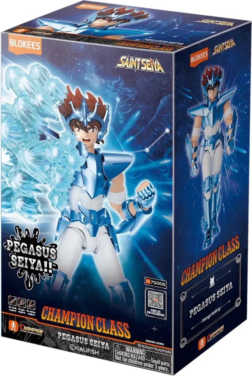 Hasbro Blokees Saint Seiya Pegasus Seiya Champion Bouwpakket - 14cm - afbeelding 2 van 3