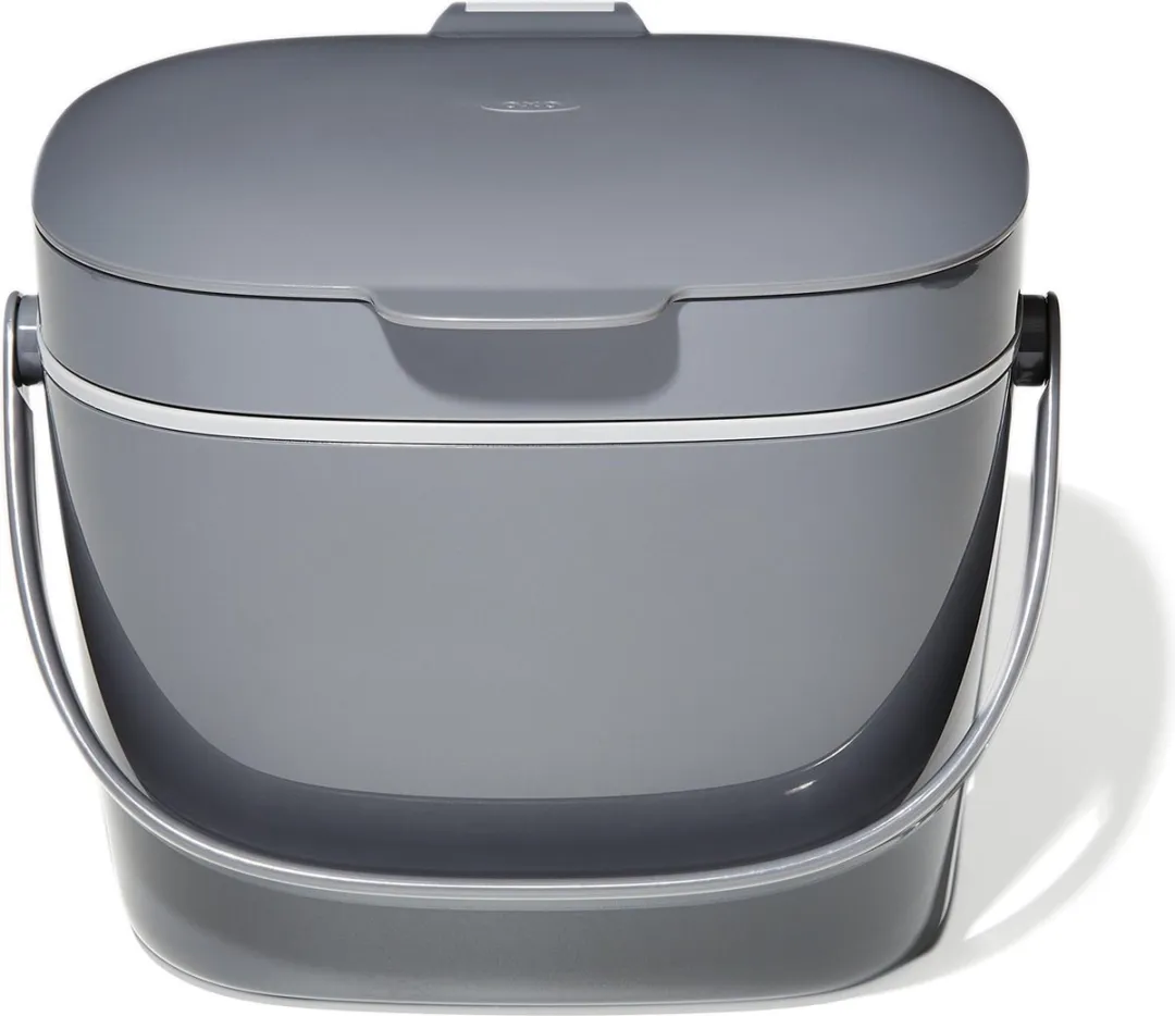 OXO - Afvalbak aanrecht - 6.5 liter - Grijs
