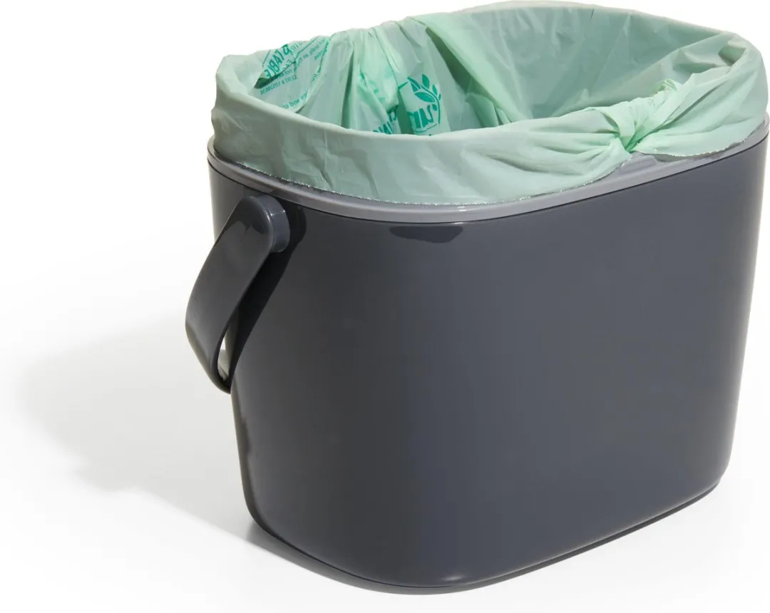 OXO - Afvalbak aanrecht - 6.5 liter - Grijs